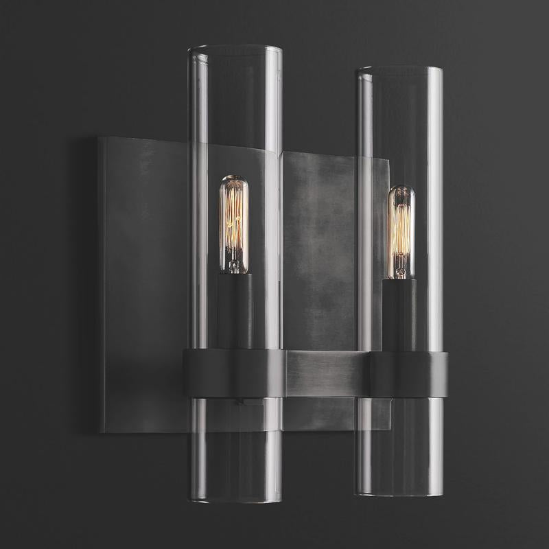 Ravelle Double Light Wall Sconce 12"H