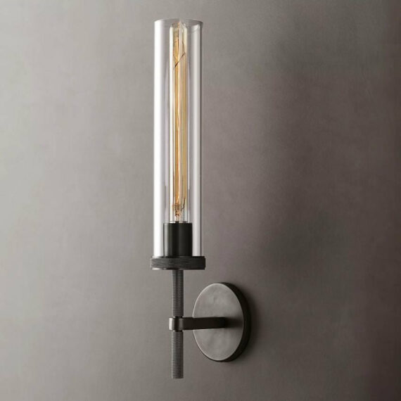 Lambert Knurled Grand Sconce 19"H