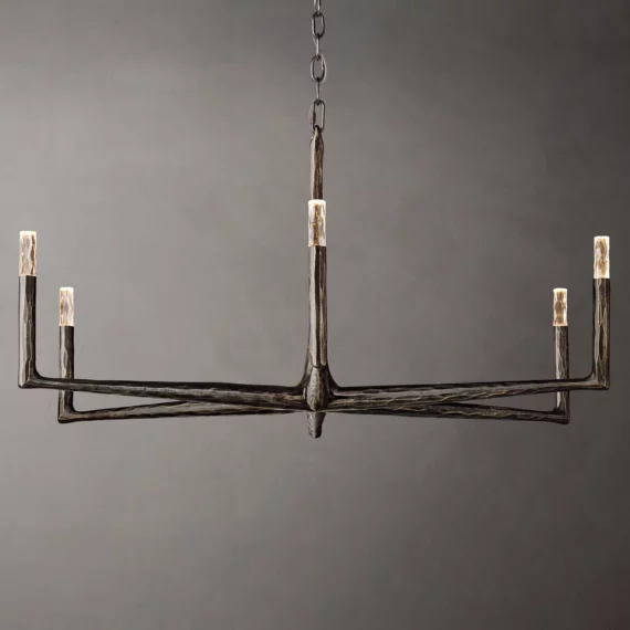 Thaddeus Round Chandelier 48″