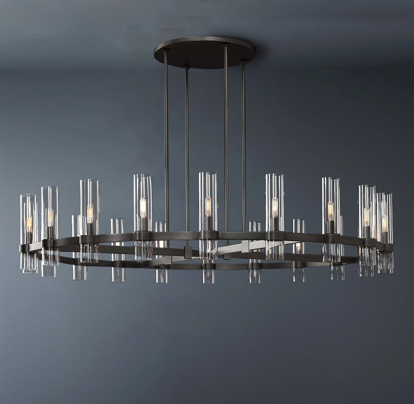 Ravelle Round Chandelier 60"