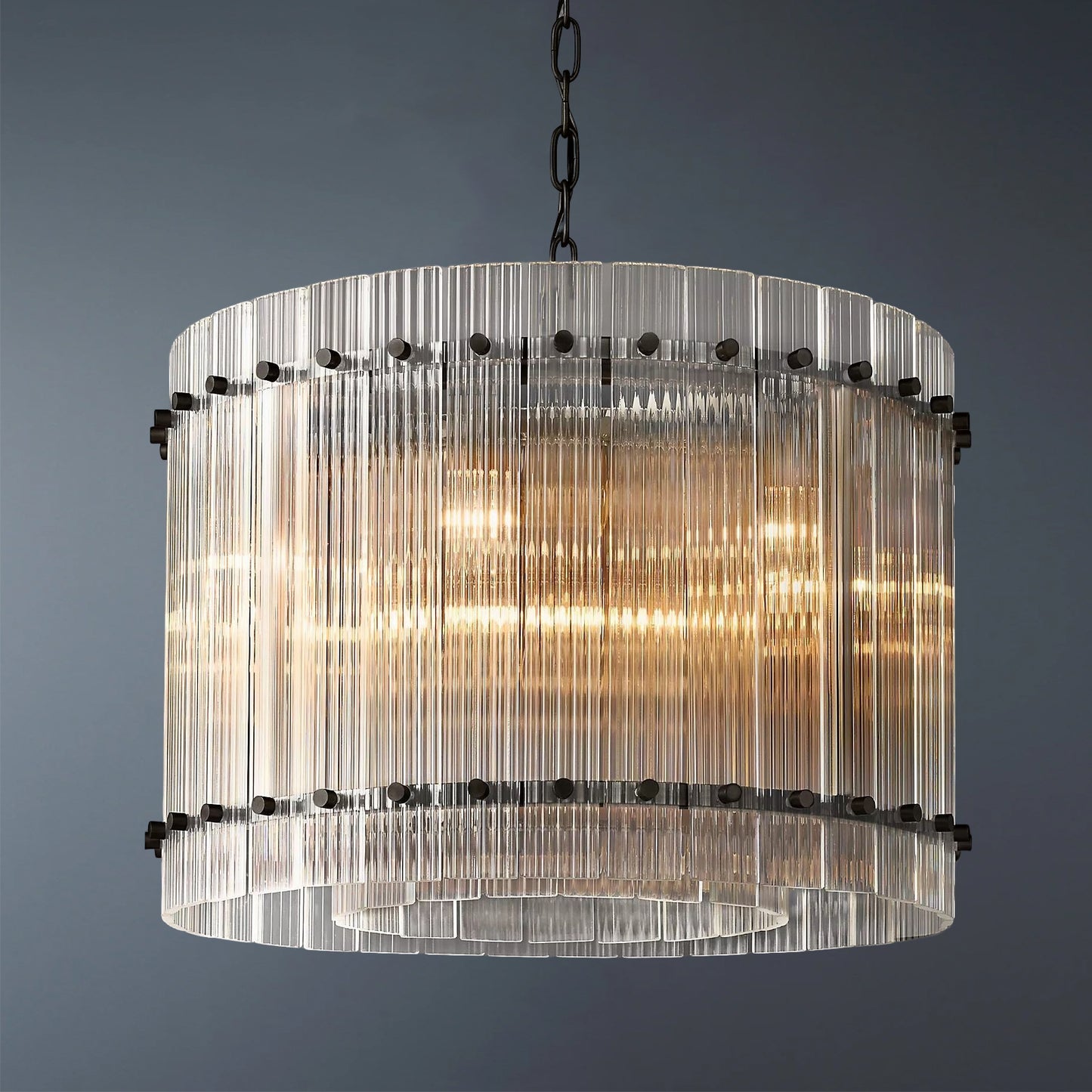 Modern luxury Round Chandelier 22"