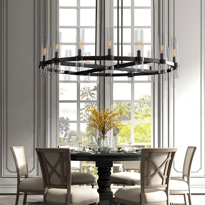 Ravelle Round Chandelier 48″,16-Lights