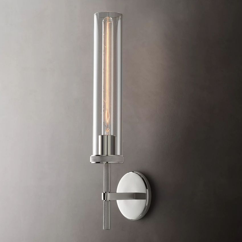 Lambert Knurled Grand Sconce 19"H