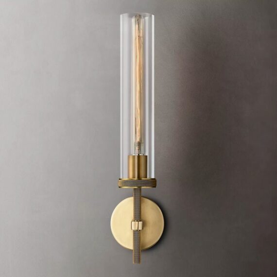 Lambert Knurled Grand Sconce 19"H