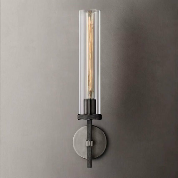 Lambert Knurled Grand Sconce 19"H