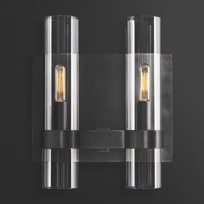 Ravelle Double Light Wall Sconce 12"H