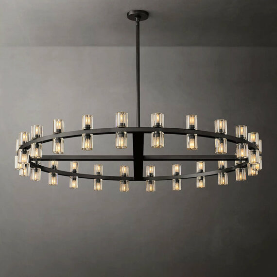 Arcachon Round Chandelier 48″,48-Lights
