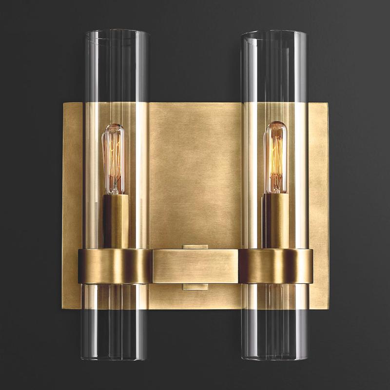 Ravelle Double Light Wall Sconce 12"H