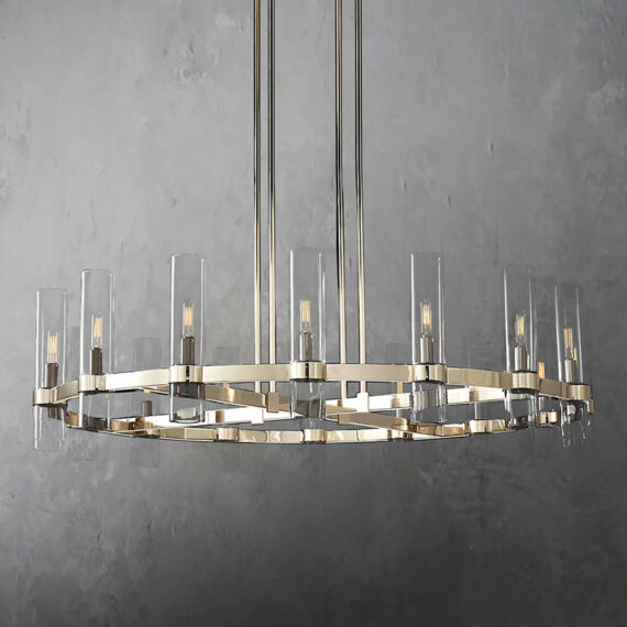 Ravelle Round Chandelier 48″,16-Lights
