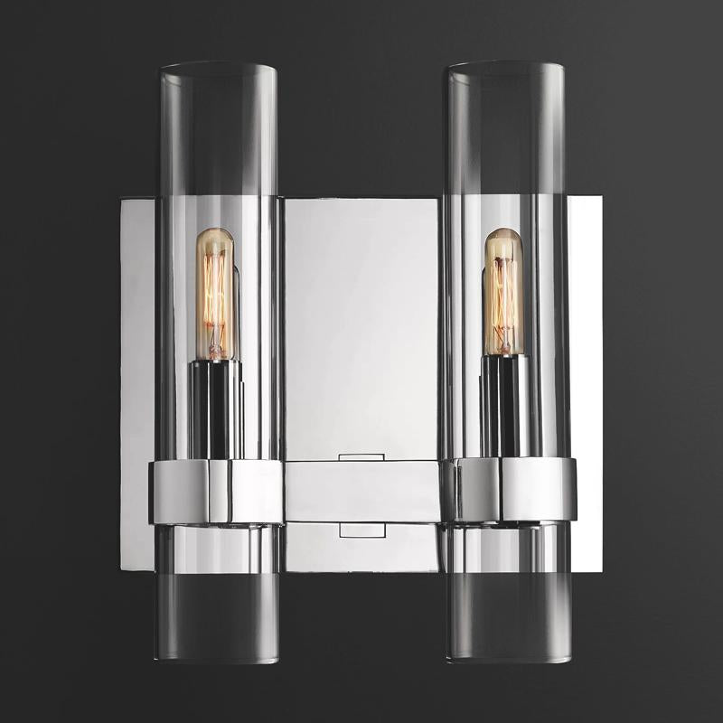 Ravelle Double Light Wall Sconce 12"H