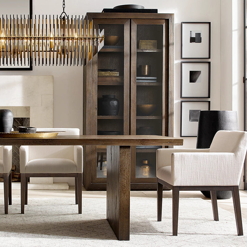 Emile Rectangular Chandelier 64″ Customized