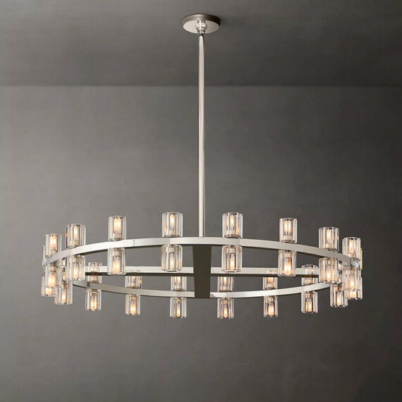 Arcachon Round Chandelier 36″, 36-Lights