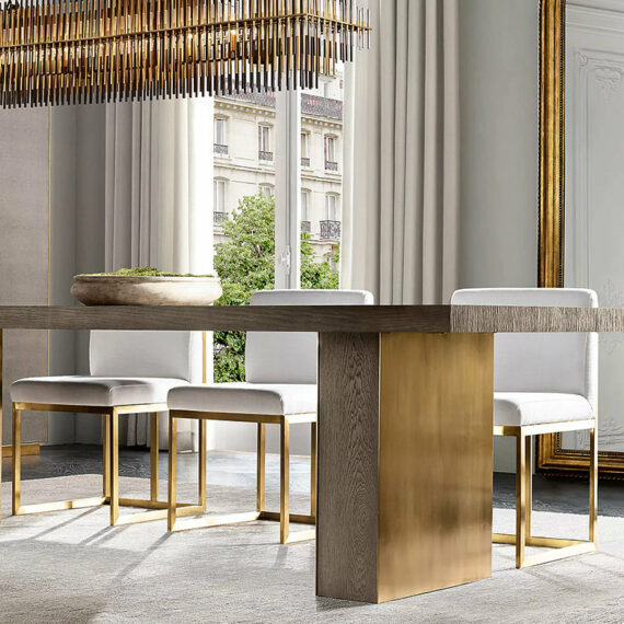 Emile Rectangular Chandelier 64″ Customized
