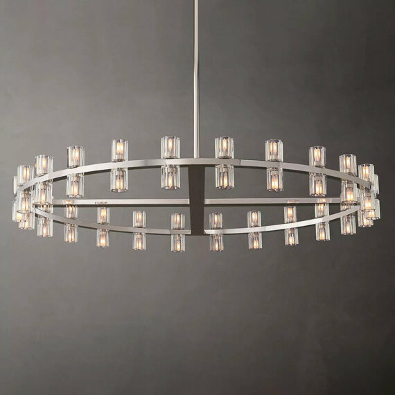 Arcachon Round Chandelier 48″,48-Lights