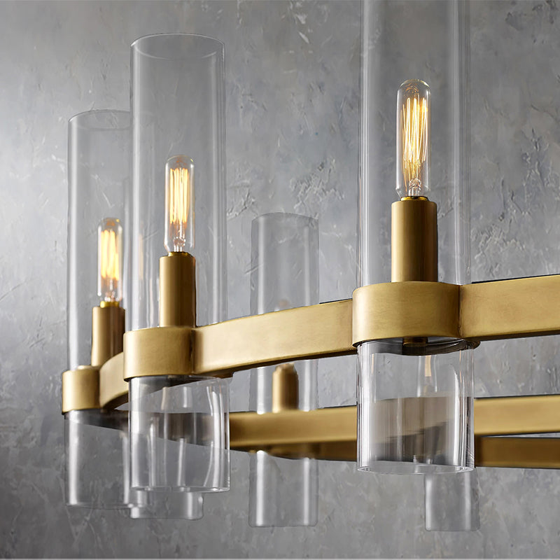 Ravelle Round Chandelier 48″,16-Lights