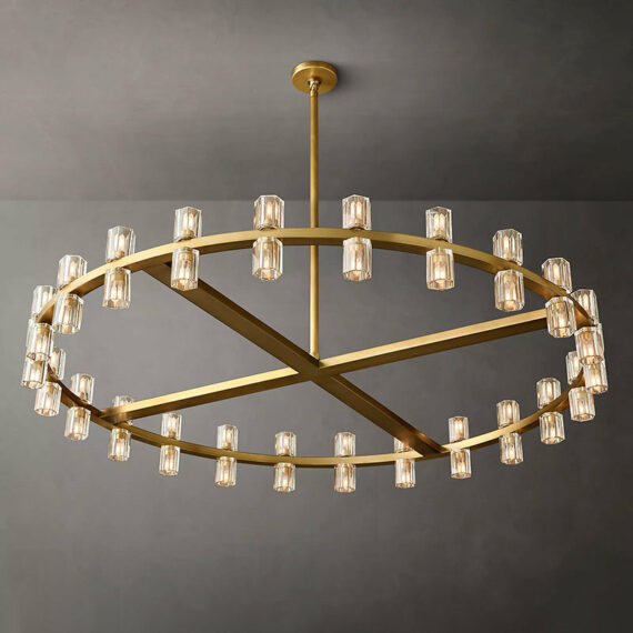 Arcachon Round Chandelier 48″,48-Lights