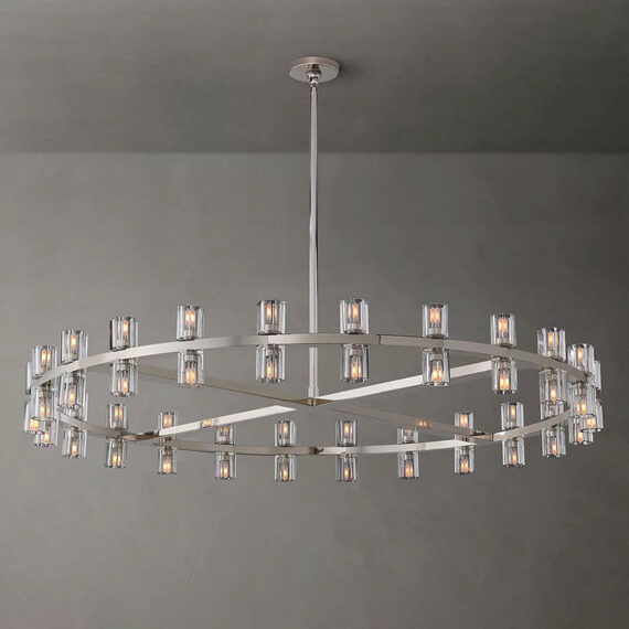 Arcachon Round Chandelier 48″,48-Lights