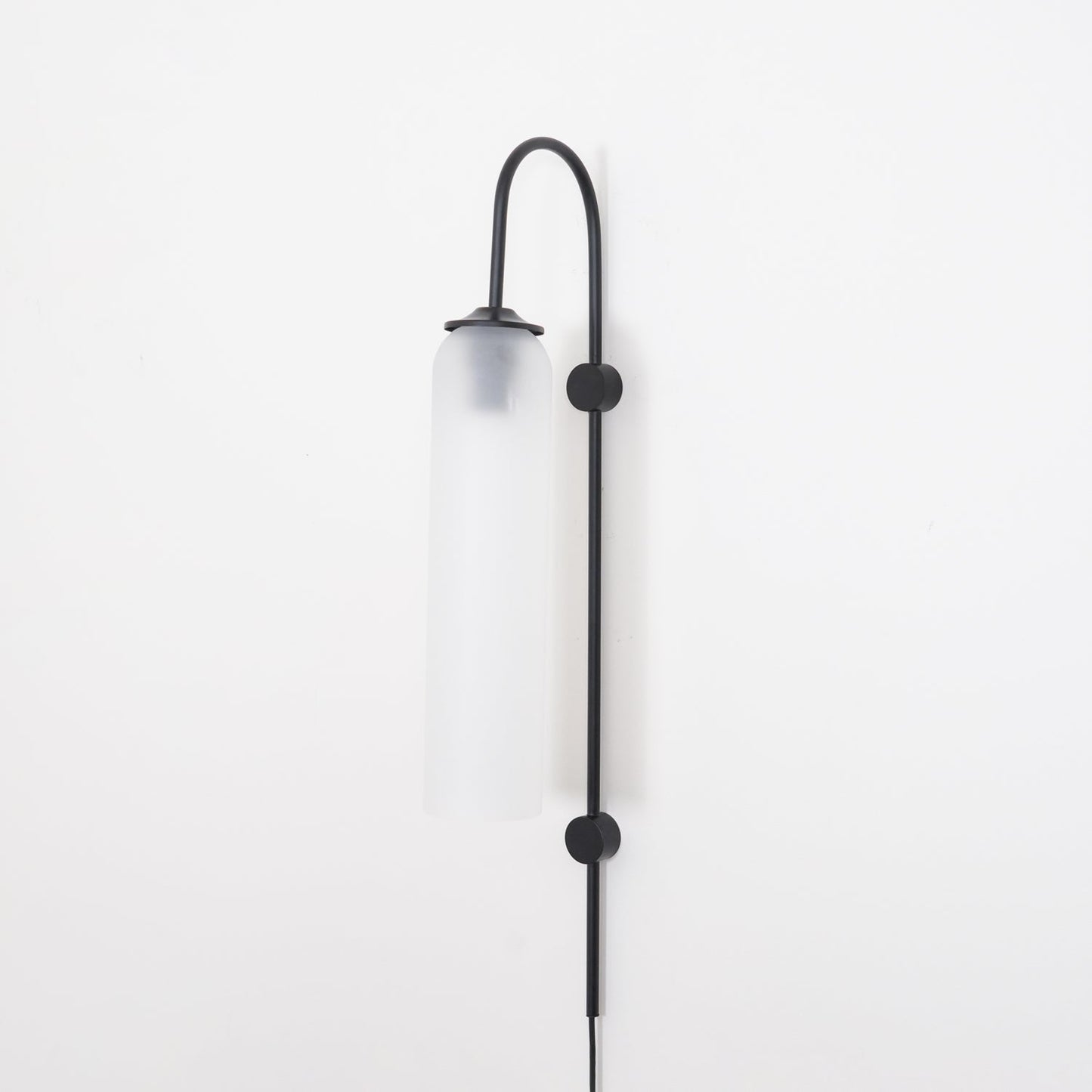 Modern Glass Plug-In Wall Lamp