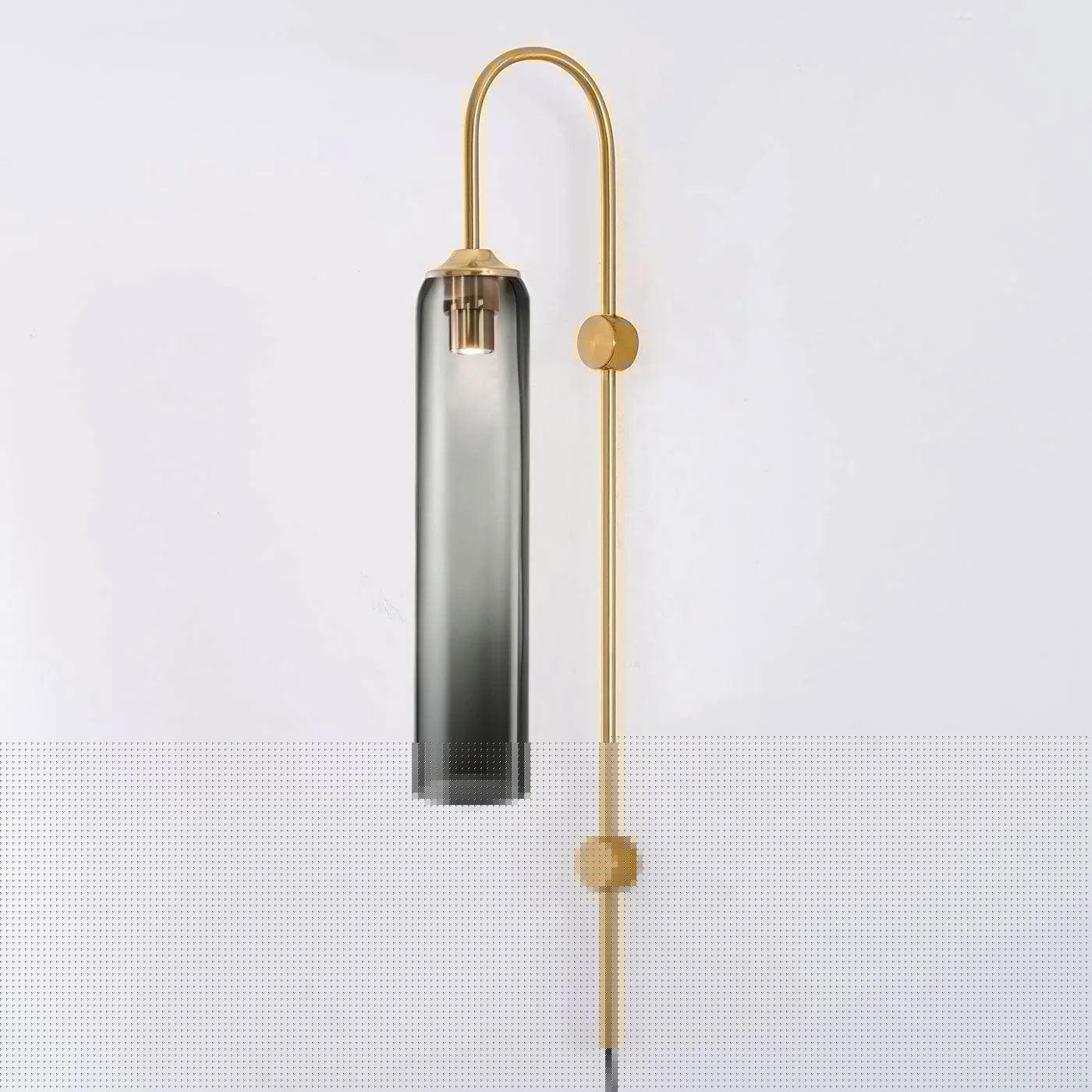 Modern Glass Plug-In Wall Lamp