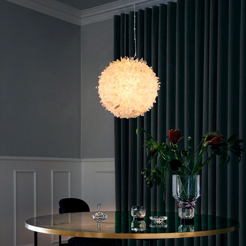 Primary Crystal Ball Pendant Light