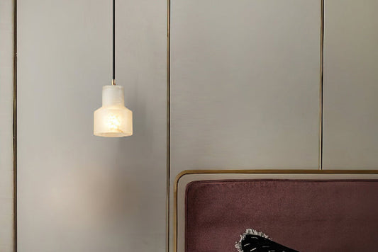 Elevate Your Bedside Lighting with the Allure of Alabaster Pendant Lights