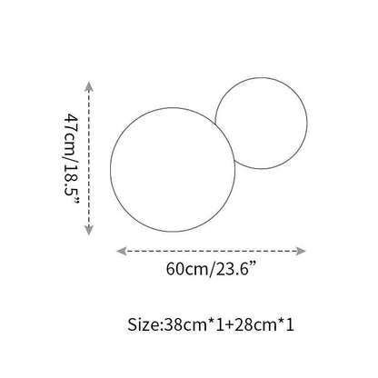 Geometric Disc Wall Lamp