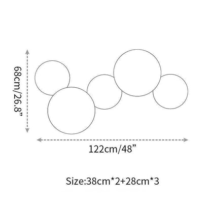 Geometric Disc Wall Lamp