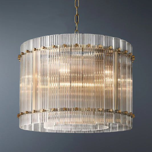 Modern luxury Round Chandelier 22"