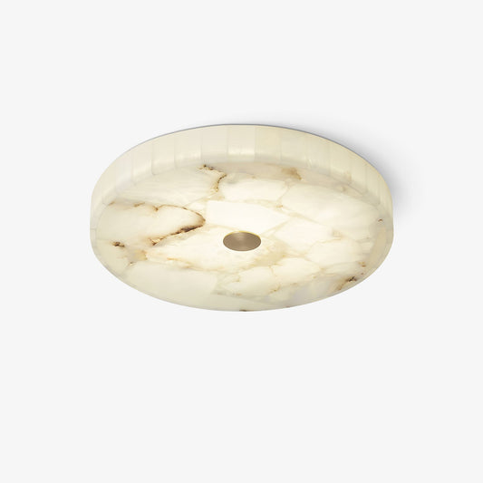 Round Alabaster Ceiling Lamp