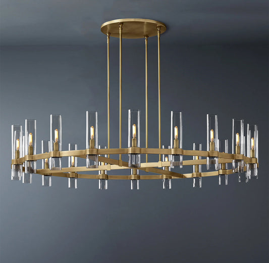 Ravelle Round Chandelier 60"