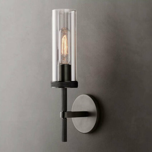 Lamberti Knurled Wall Sconce 14"H