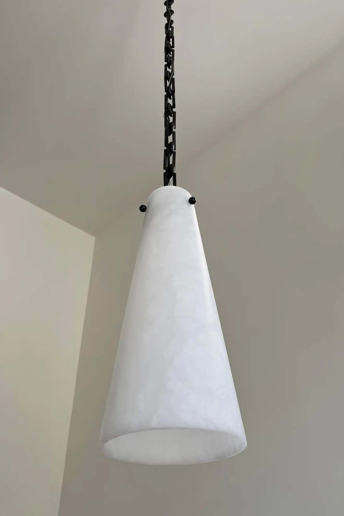 3-Light Lucca Vintage Alabaster Pendant Cluster