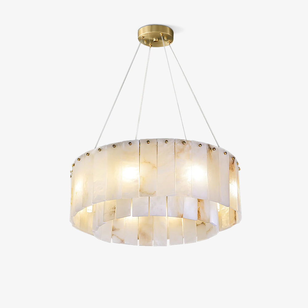 Rock Alabaster Chandelier