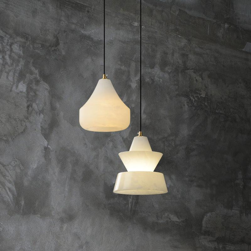 Felix Modern Small Alabaster Pendant Light