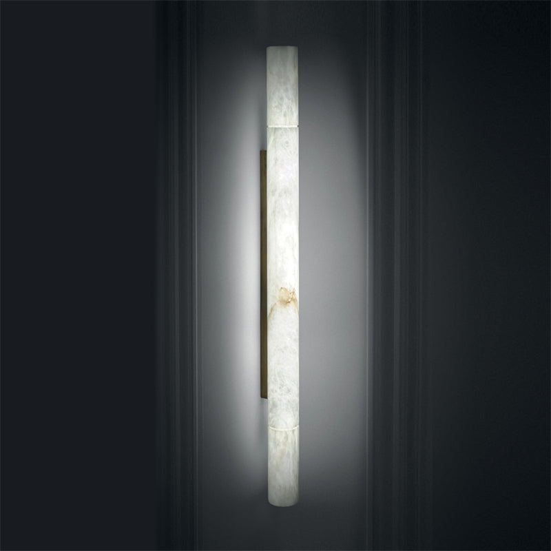 Modern Alabaster Wall Sconce