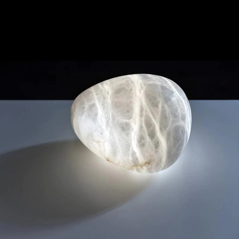 Creative Shine Alabaster Natural Stone Pendant Light