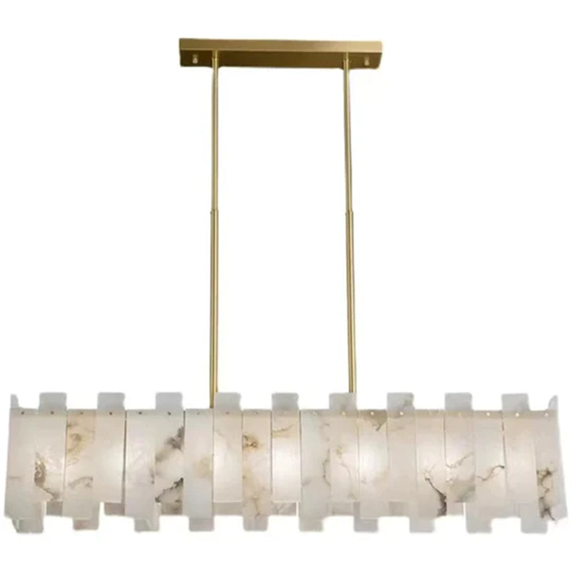 Venus Alabaster Linear Chandelier