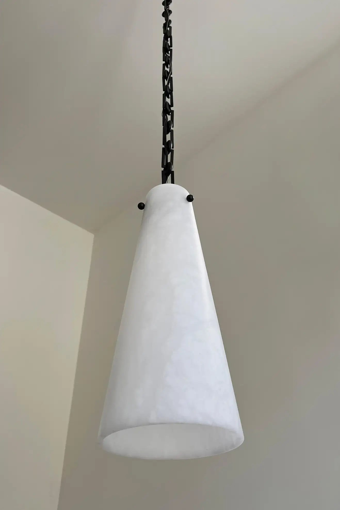 3-Light Lucca Vintage Alabaster Pendant Cluster