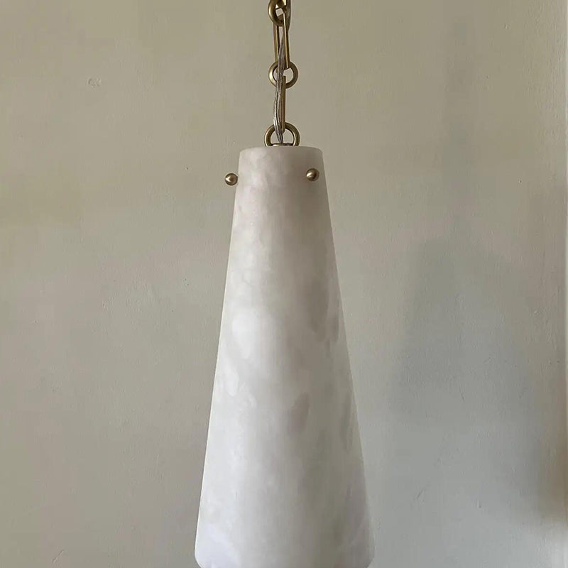 5-Light Lucca Vintage Alabaster Pendant Cluster