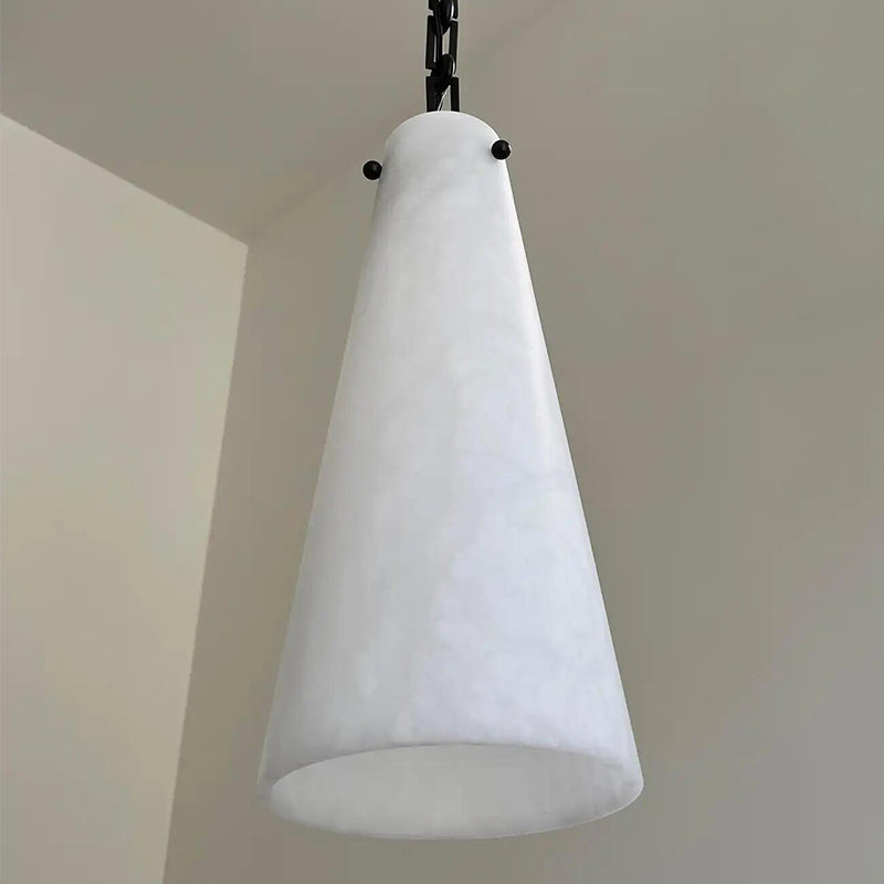 3-Light Lucca Vintage Alabaster Pendant Cluster