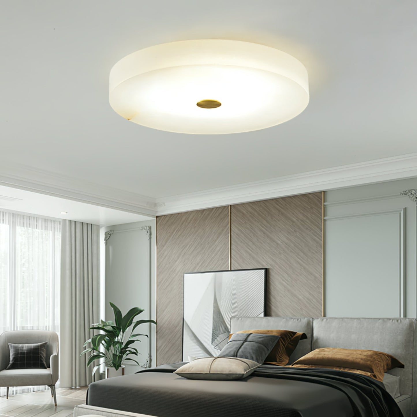 Sophie Alabaster Ceiling Lamp