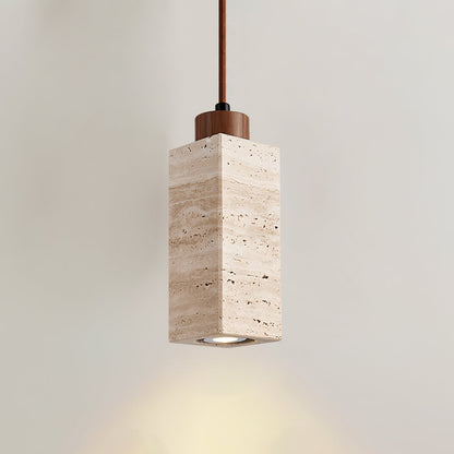 Solvara Travertine Pendant Lamp
