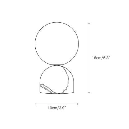 Yannick Marble Table Lamp