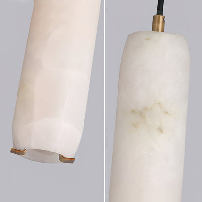 Alabaster Flute Wall Lamp