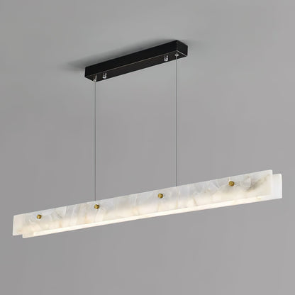 Alabaster LED Linear Pendant Light