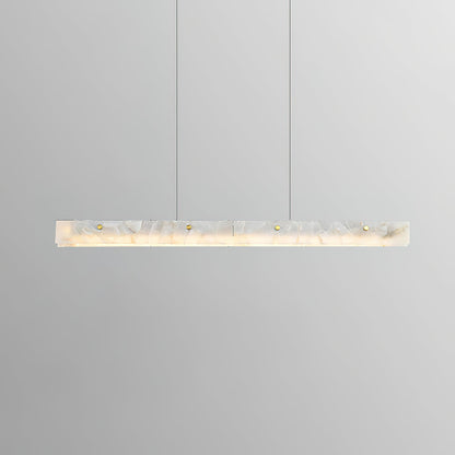 Alabaster LED Linear Pendant Light
