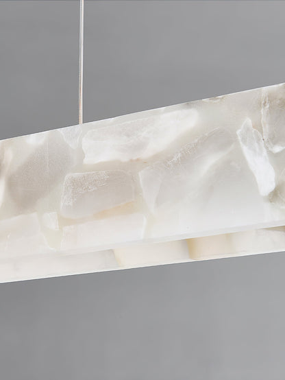 Alabaster LED Linear Pendant Light