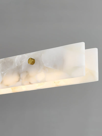 Alabaster LED Linear Pendant Light