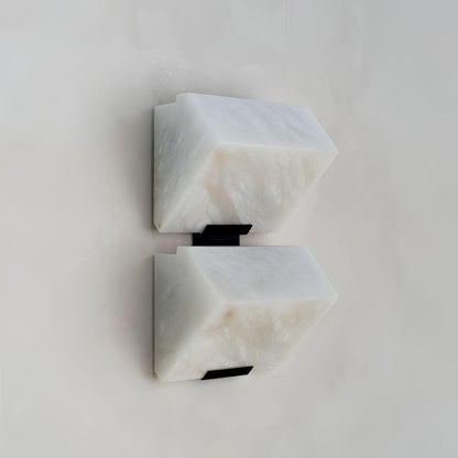 Alabaster Staircase Wall Lamp