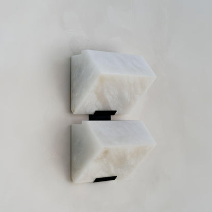 Alabaster Staircase Wall Lamp